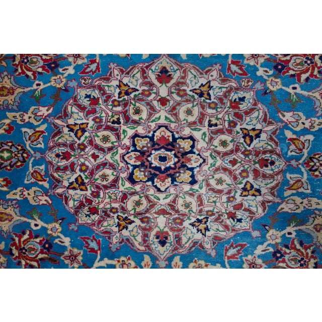 Middle Eastern Hand-Knotted Tabriz Rug For Sale - Image 3 of 9