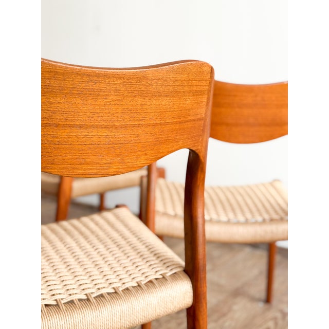 Dining Room Chairs by Niels O. Møller, Set of 4 For Sale - Image 10 of 17