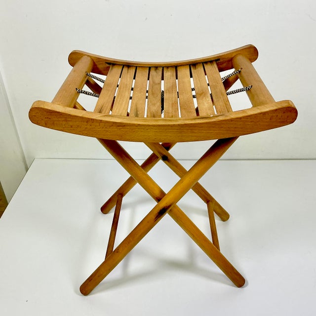How many times have you wished you just had a little stool to get off your feet. This pine folding stool is the perfect...