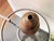 Bilobed stoneware vase with a Japanese-style floral neck in perfect condition This piece has an attribution mark, I am...