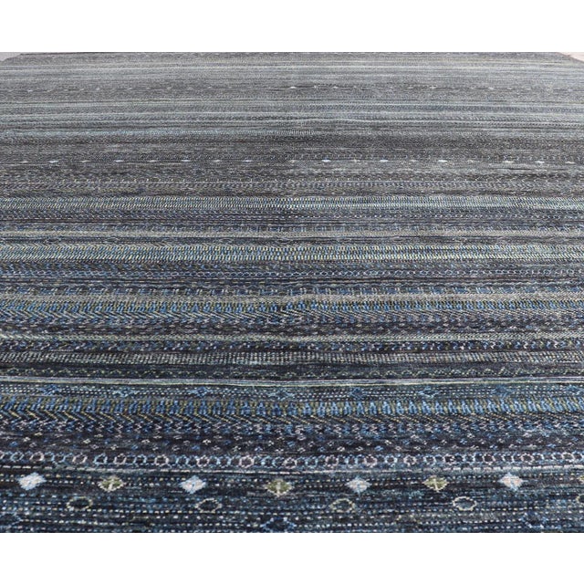 Textile Large Modern Rug in Transitional Design 12'1 X 16'0 For Sale - Image 7 of 12