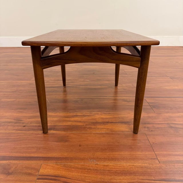 Vintage rectangular side table from the Brasilia collection by G-Plan, made in the U.K. circa early 1960's. It features a...