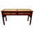 Art Deco Style Walnut and Maple Reception Desk, 1960s For Sale - Image 9 of 9