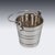 Silver 19th Century Victorian Silver Plated & Glass Spirit Barrel from Mappin & Webb, 1890s For Sale - Image 8 of 18