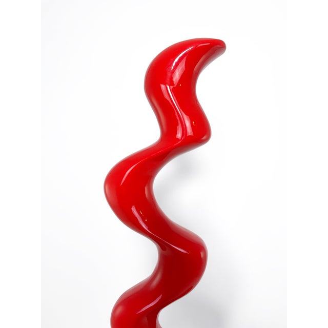 Red 1990s "Domän" Sculpture by Tony Almén and Peter Gest for Ikea For Sale - Image 8 of 11