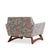 Wood Adrian Pearsall for Craft Associates Mid Century Walnut Lounge Chair For Sale - Image 7 of 9