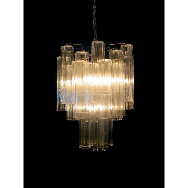 Tronchi Chandeliers in the style of Toni Zuccheri for Venini, Set of 2 For Sale - Image 6 of 8
