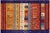 Moroccan Tribal Rust/Blue Wool Rug - 8'9'' X 12'4'' For Sale - Image 9 of 10