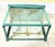 One of a Kind Hand-Painted Turquoise Hanging Lantern Steel & Solid Brass For Sale - Image 15 of 18