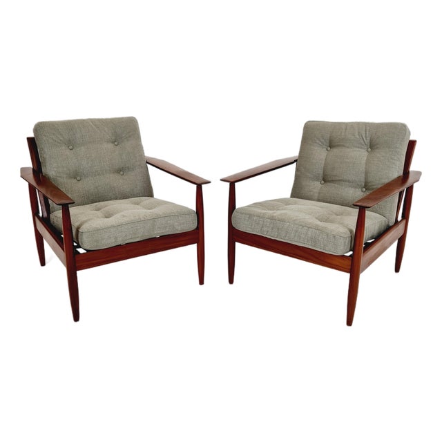 Mid-Century Easy Lounge Chair, Denmark, 1960s For Sale