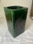 Ceramic Vintage Chinese Green Glazed Square Vase For Sale - Image 7 of 7