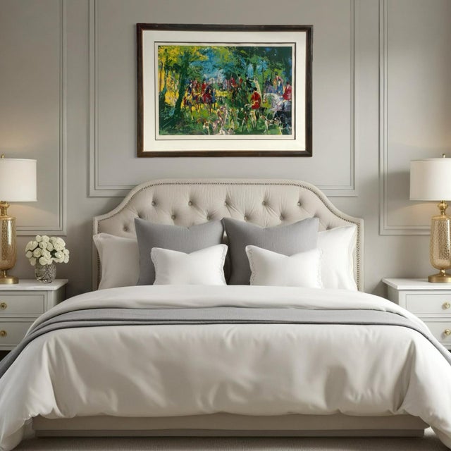 Leroy Neiman 1970s Chateau Hunt Signed Limited Edition Print by LeRoy Neiman For Sale - Image 4 of 13