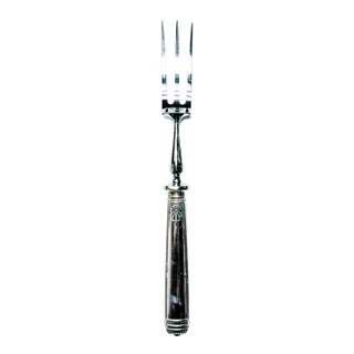 Mid 20th Century Christofle Silver-Plated Serving Fork For Sale