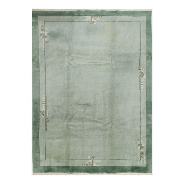 Vintage Nepalese Hand-Knotted Rug For Sale