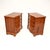 Antique Georgian Style Yew Wood Chests of Drawers, 1930, Set of 2 For Sale - Image 3 of 11