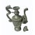 Silverware 3d Dragon & Foo Dog Object Ancient Ceremony Teapot Wine Pot For Sale - Image 4 of 6