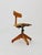 Bauhaus Swivel Office Chair in Wood by Der Ferderdreh, 1930s For Sale - Image 4 of 11
