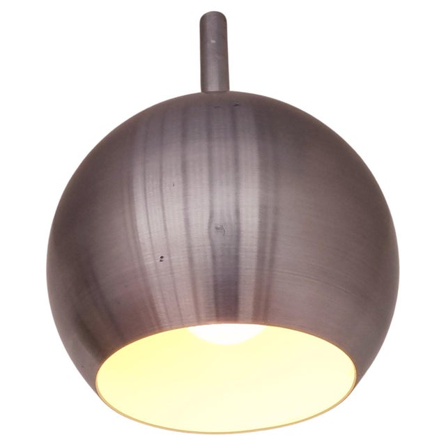 Metal Mid-Century Ball Pendant from Erco, Germany, 1970s For Sale - Image 7 of 14