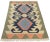 Tribal Vintage Persian Shiraz Kilim Rug - 01'11 X 02'11 For Sale - Image 3 of 9