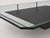 Modern 1980s Antonio Citterio for B&b Italia Leather, Aluminum & Glass Coffee Table For Sale - Image 3 of 18