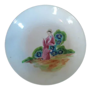 18th Century Chinese Yongzheng Famille Rose Porcelain Plate