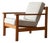 Scandinavian Oak Lounge Chair, 1960s For Sale
