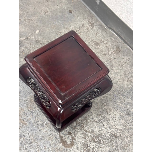 Chinese Pedestal Stand For Sale In San Francisco - Image 6 of 12