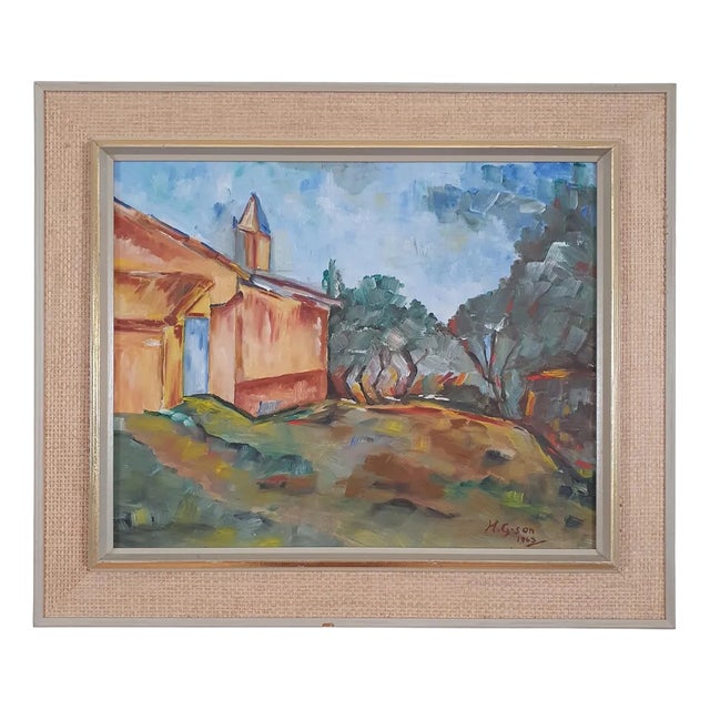 H. G-Son, Cézanne Study, 1963, Oil on Panel For Sale