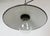 Industrial Petrol Enamel Military Pendant Lamp with Cast Aluminium Top, 1960s For Sale - Image 6 of 17