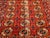 Vintage Turkmen Tekke Area Rug in Allover Geometric Pattern in Brick-Red, Navy, Ivory, Brown For Sale - Image 10 of 16