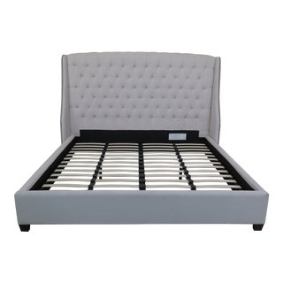 King Size Upholstered Bed For Sale