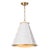 Regina Andrew French Maid Chandelier Small in White For Sale - Image 9 of 9