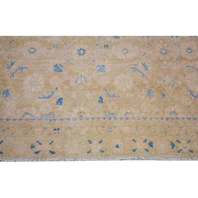 Vintage Turkish Hand Knotted Wool Rug, 3'2''x9'3'' For Sale - Image 4 of 5
