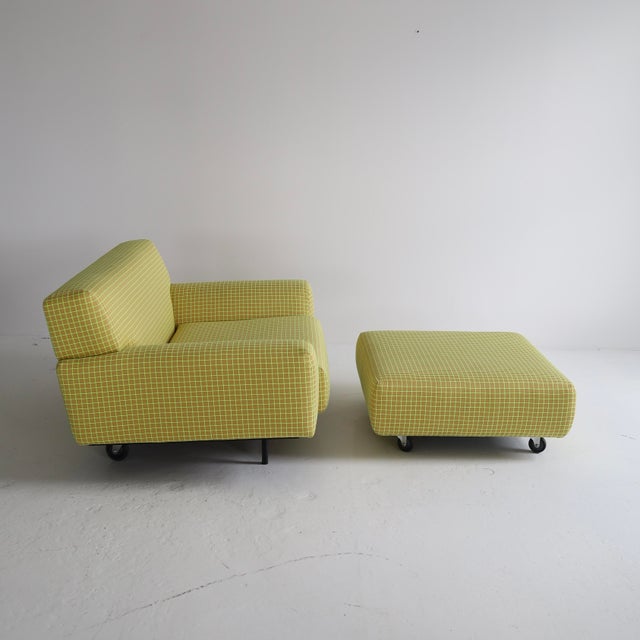 Yellow Cini Boeri Knoll Chair For Sale - Image 8 of 9
