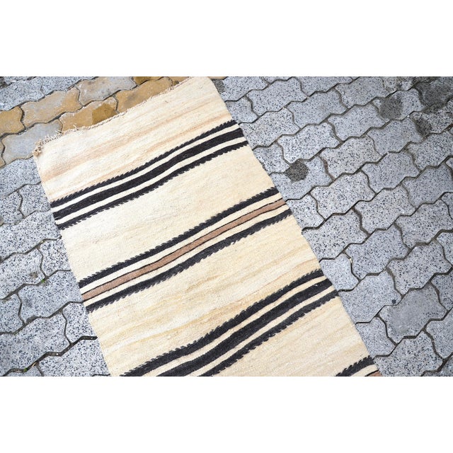 Vintage Handmade Hallway Runner For Sale - Image 4 of 11