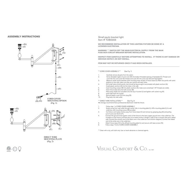 Modern Thomas O'Brien for Visual Comfort Signature Paulo Small Bracket Light in Polished Nickel with Linen Shade For Sale - Image 3 of 3