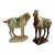 1980’s Miniature Tang Style Chinoiserie Horses - a Pair For Sale