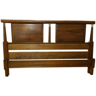 1955 Willett Trans-East Cherry Bed Frame, Full For Sale