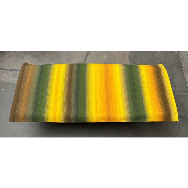 Mid-Century Modern Wool Wall Hanging Tapestry with Rentukka Colors Design by Ulpu Räty, Tampere, Finland, 1960s For Sale - Image 14 of 18