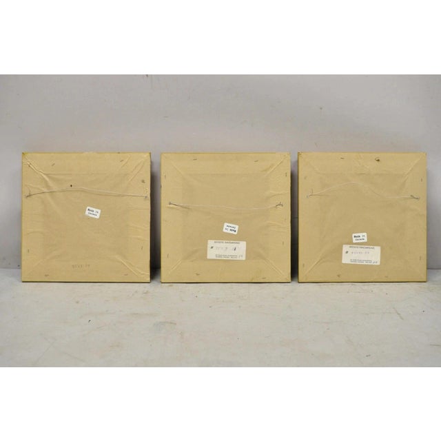 Gold Vintage Artistic Innovations Gold Framed Wall Art Print Plate and Cups, 3 Pc Set For Sale - Image 8 of 11