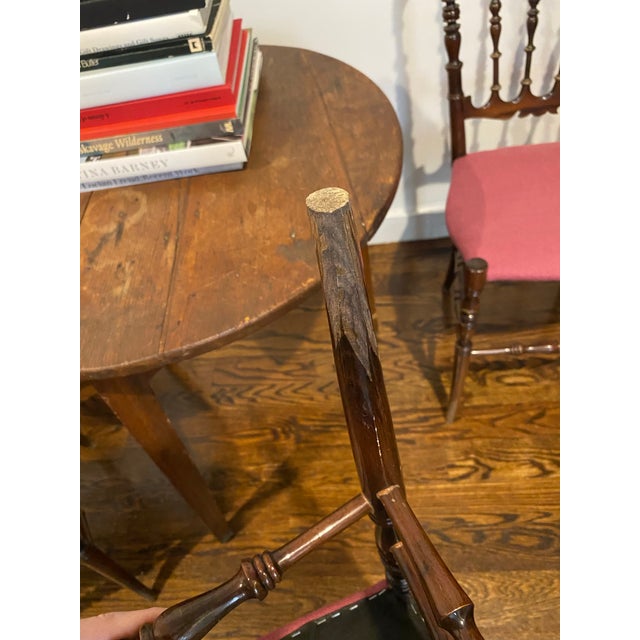 Set of 4 Attributed to Giuseppe Gaetano Descalzi Midcentury Italian Chiavari Chairs, 1950s For Sale In New York - Image 6 of 12