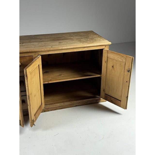 19th Century English Pine Sideboard For Sale - Image 13 of 18