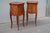 1950s Set of Two French Louis XV Style Nightstands. For Sale - Image 12 of 13
