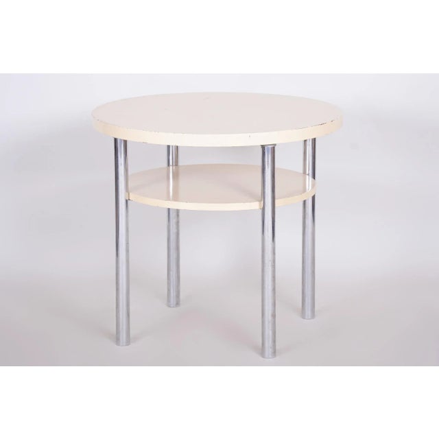 Original condition, well preserved paint and finish. Made in the 1930s in Czechia. This piece is attributed to the...