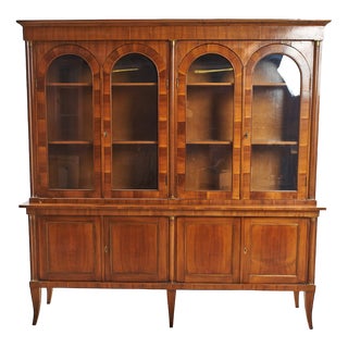 Vintage Bookcase in Walnut For Sale