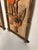Pair Mid Century Carved Wood Flower Art Wall Hanging Plaques, Tiki Bar Tropical Exotic Decor Circa 50s 60s For Sale - Image 9 of 12