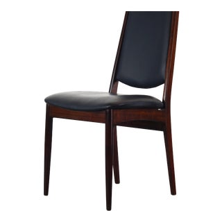 Rosewood Highback Danish Mid Century Modern Desk Chair / Side Chair For Sale