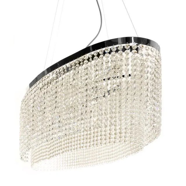 Contemporary Contemporary Crystal Chandelier by Helena Allard For Sale - Image 3 of 3