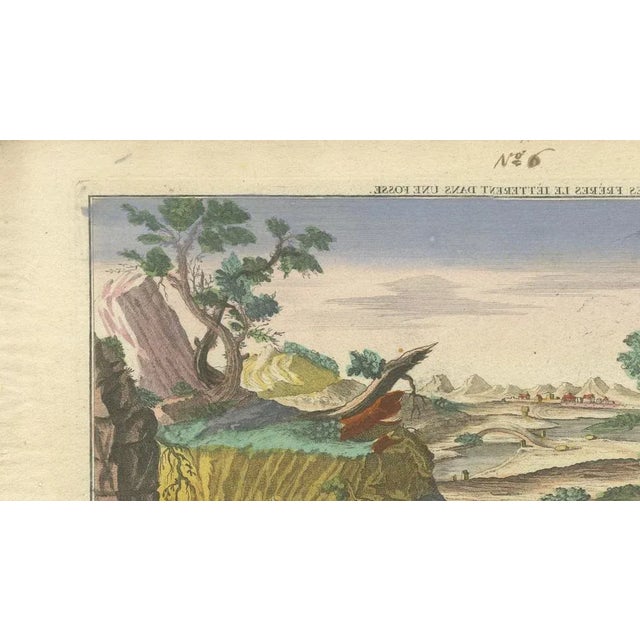 Paper Joseph Thrown into a Pit by His Brothers, 1770, Optical Print For Sale - Image 7 of 10