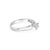 Contemporary Quarter Carat Round Solitaire Diamond Engagement Ring, Size 7 For Sale - Image 3 of 3